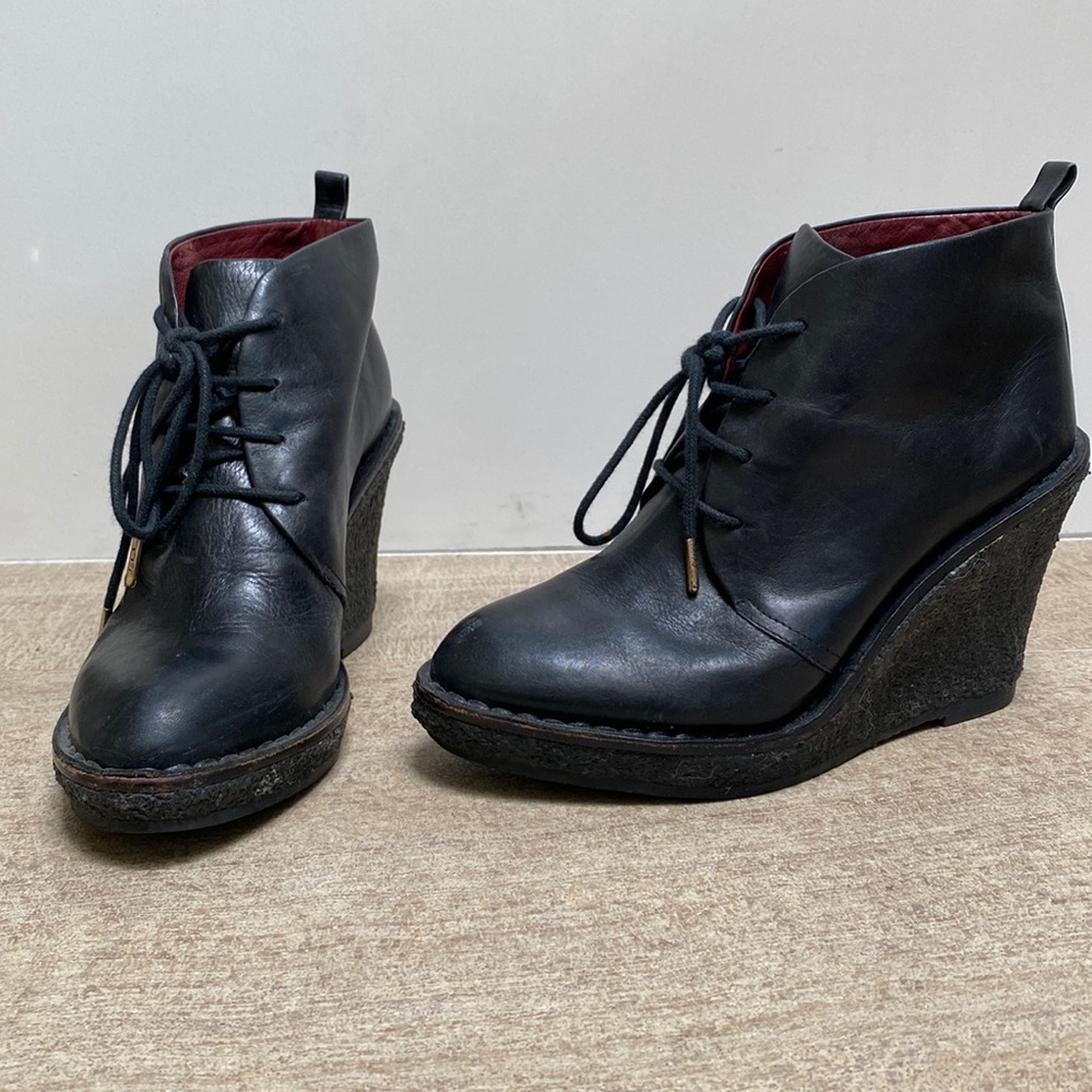 Marc By Marc Jacobs Wedge Leather Booties